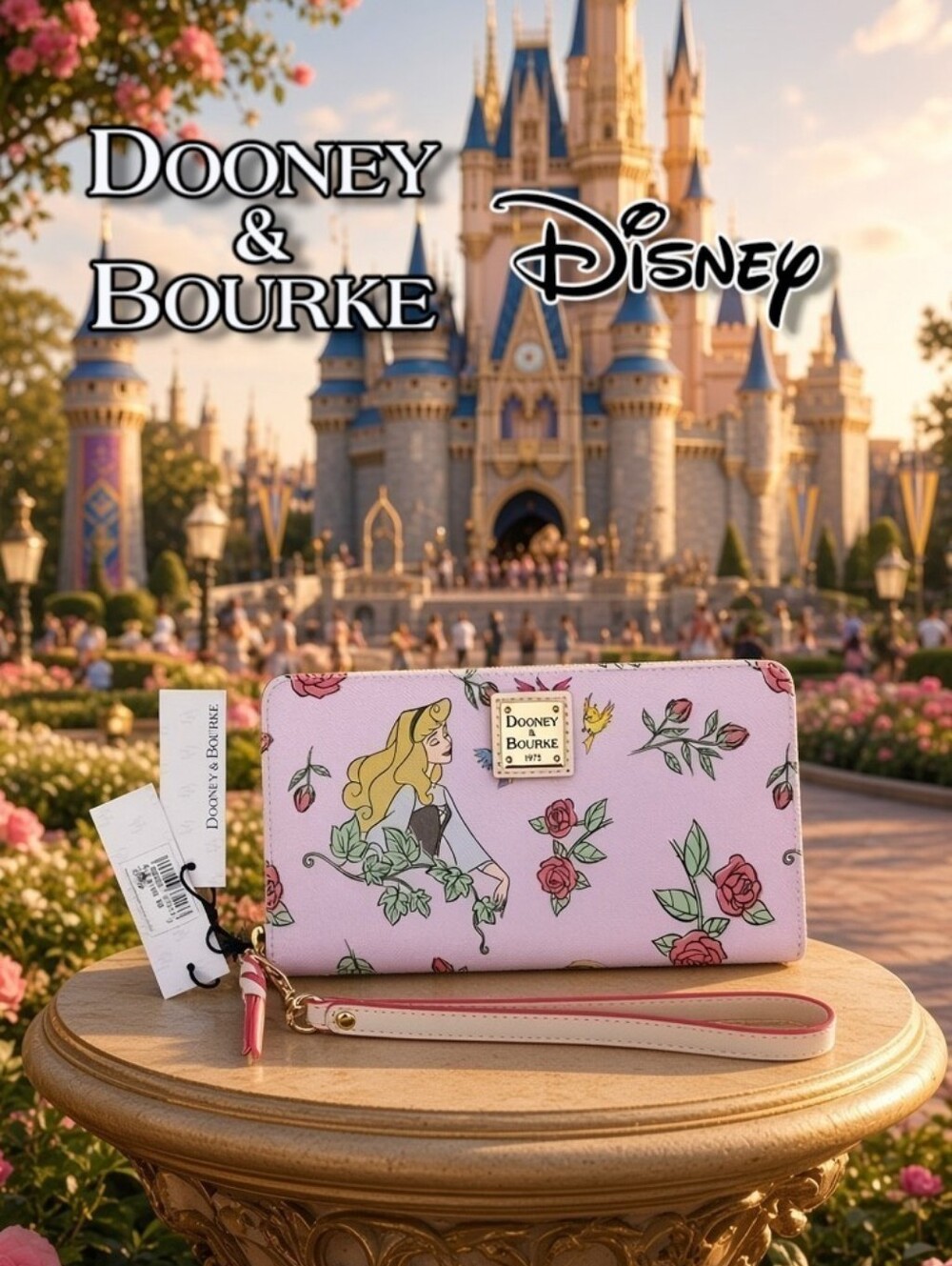 Dooney & Bourke Disney Sleeping Beauty Wallet Wristlet